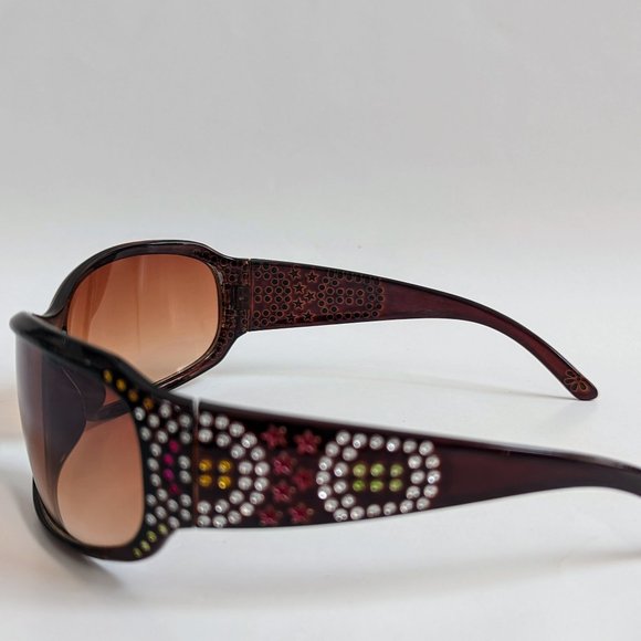 NWT Vintage 90\'s Large Acetate Lady Fashion Sunglasses (S.Tortoise) main image 4